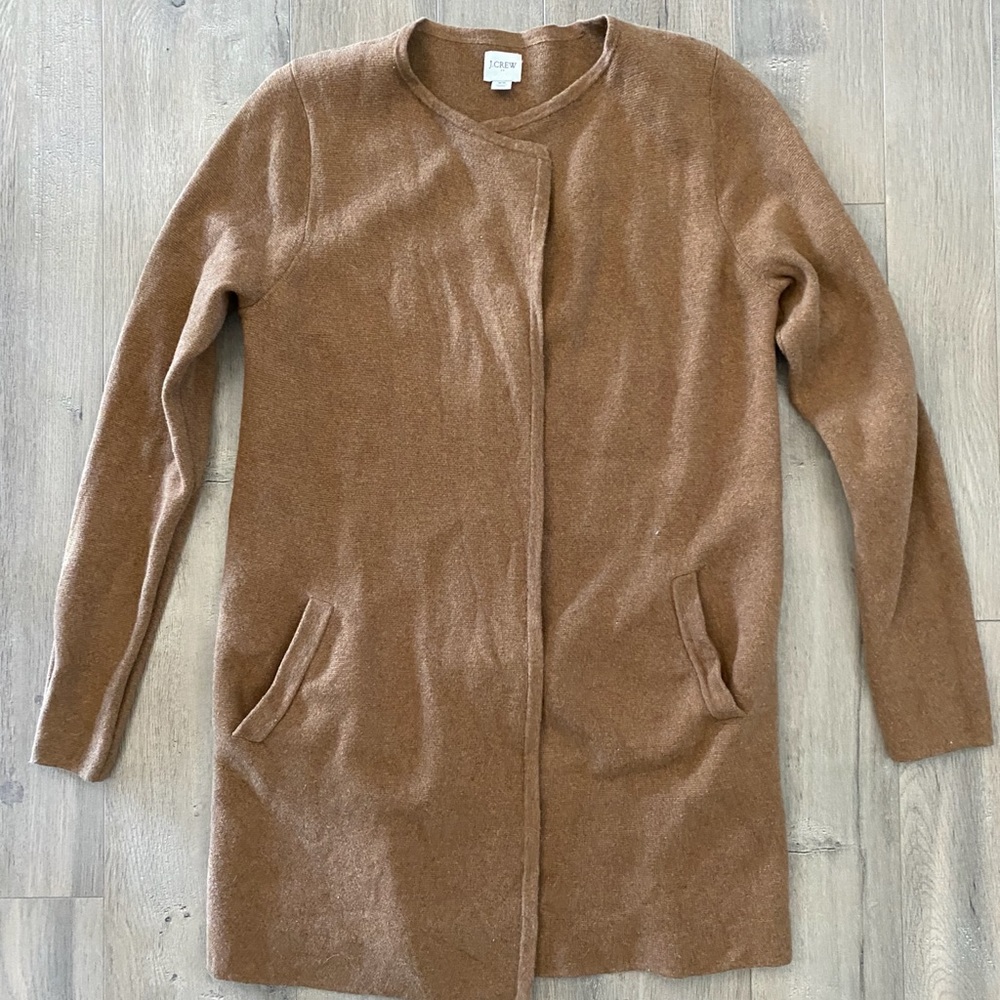 Long Sleeve Coat Style Cardigan